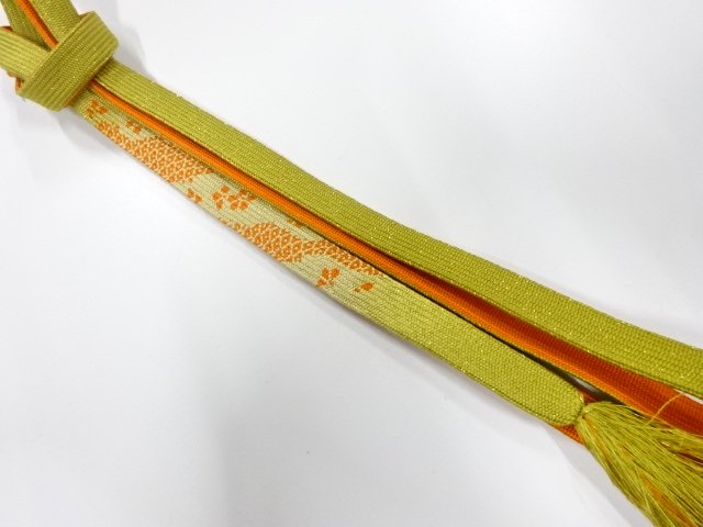 正絹　手組帯締め